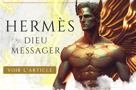 Hermès, un dieu grec rusé, messager des Dieux.